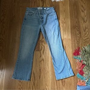 Lucky Brand Bridgette Cropped Flare Jean